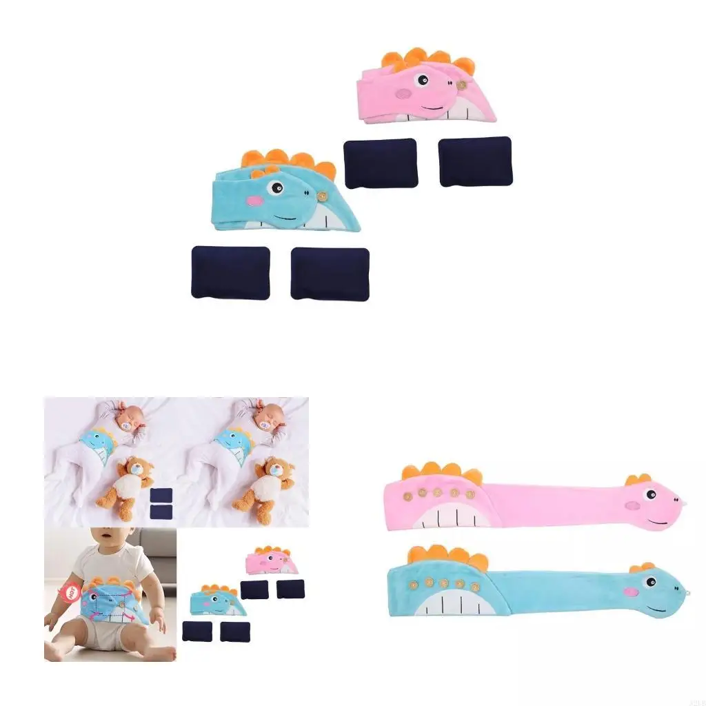 

Главная полоса Belly Masterable Pureated Prap Tummy raf-ремень с подогревом теплее для младенческого ребенка 0-3 года динозавр