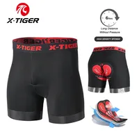 X-TIGER Breathable cycling shorts 5D gel padded Bicycle MTB boxer shorts pants Athletic leisure trousers Swimming trunks Apparel