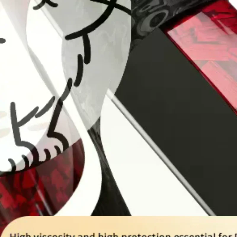 

16mm Pickleball Racket Edge Sticker Scratch-proof Anti-fall Paddle Head Edge Tape Durable Shock Absorption Frame Protective Tape