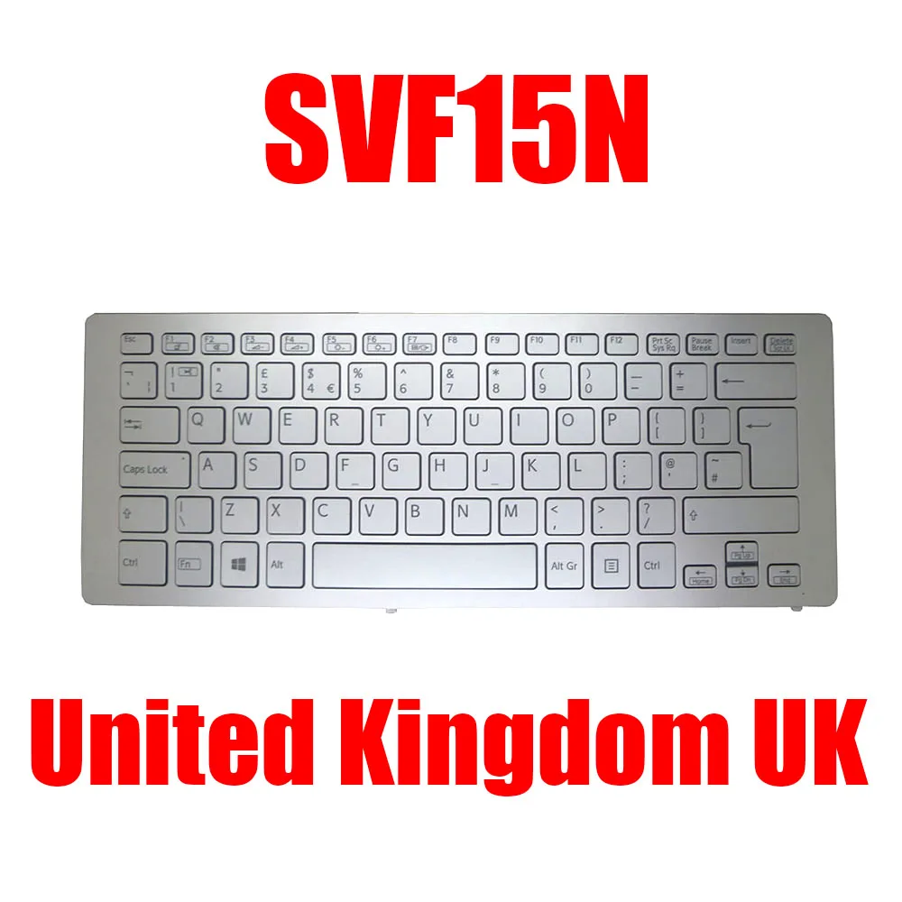 

New UK SW TW AR RU Laptop Keyboard For SONY SVF15N 149265411GB 149266011CH 149264071SA 149265351RU 149264961RU Swiss Russia