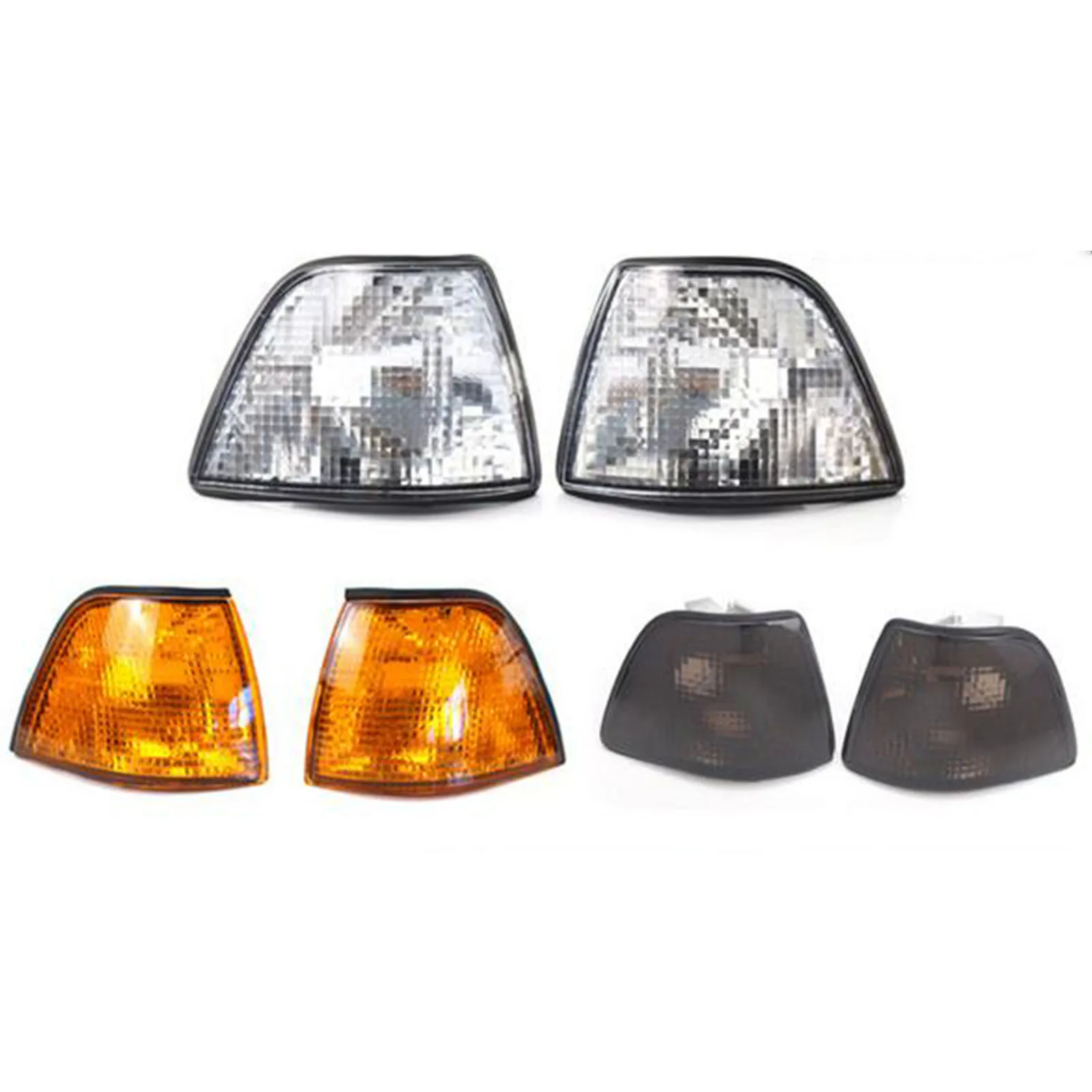 

Для BMW E36 3-Series 1992-1998 4DR Sedan/Hatchback (318I 318Ti 323I 325I 328I) евро крышка угловых фонарей 63138353279