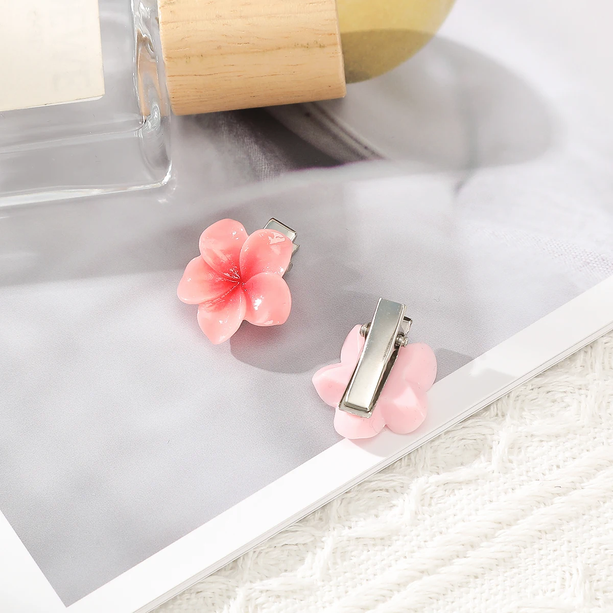 5PCS/set Hairpin Flower Festival Hair Clip Small Mini Cute Hair Accessories Girls Ponytail Styling Hair Clip Fashion Hairpin