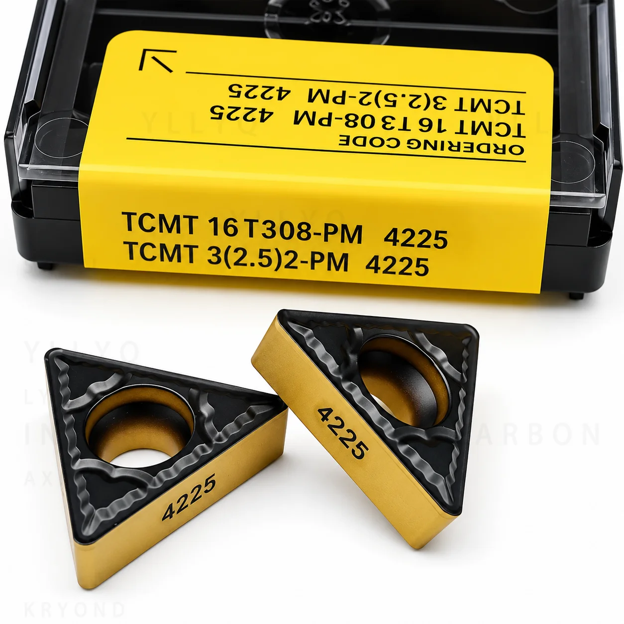 10PCS TCMT16T304 4225 TCMT16T308 4240 TCMT090204 Carbide Inserts CNC Lathe Internal Turning Tool For Metal Machining view 6