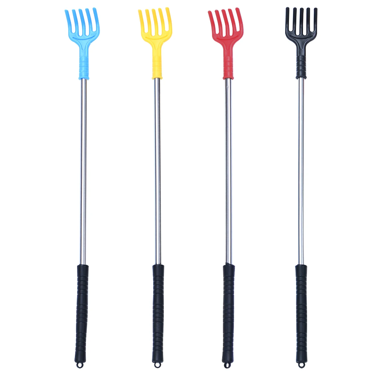 

2 шт., скребок для спины и тела, деревянные грабли для взрослых, инструмент для массажа тела, длинная ручка, прочный скребок для спины, нержавеющий подарок