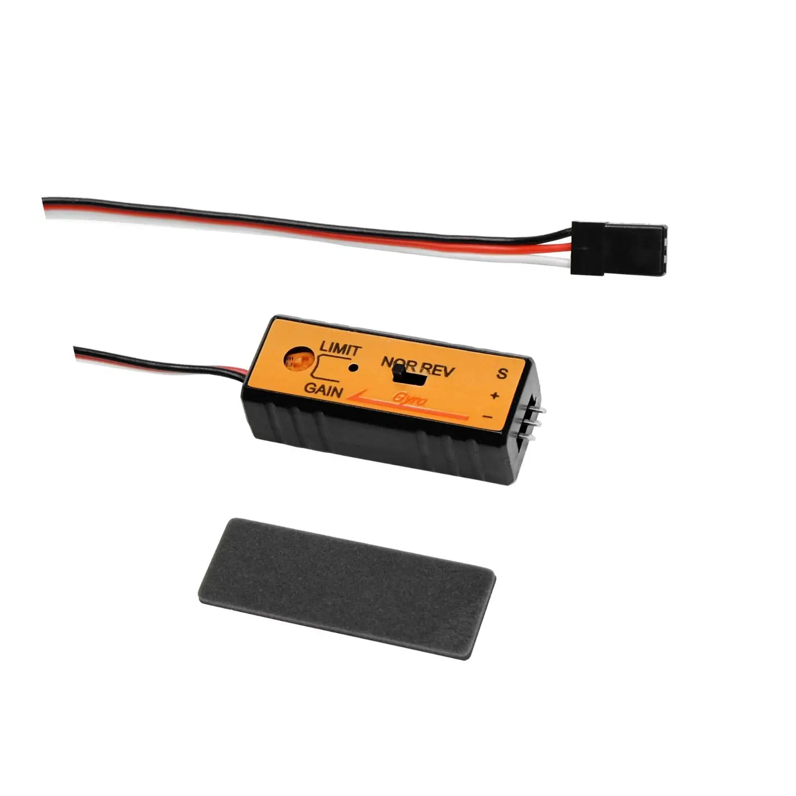 RC Car Boat Mini Lock Tail Gyro Gyroscope Sturdy Module for RC Boat Accessories Replacement