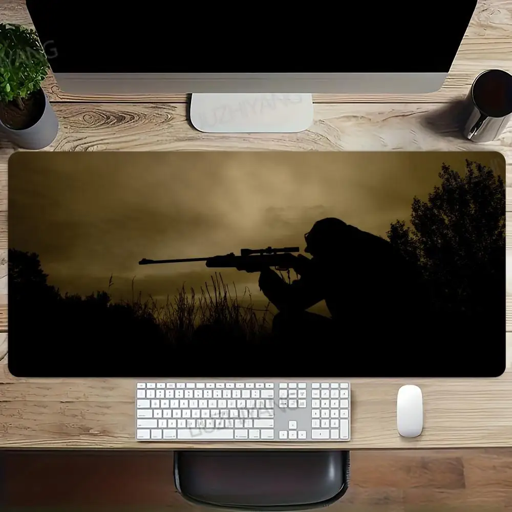 

Коврик для мыши Sniper XXL, компьютерные аксессуары, коврики для офисного игрового стола, резиновые противоскользящие коврики для игровой клавиатуры XL, коврики для мыши, настольные коврики 400X900
