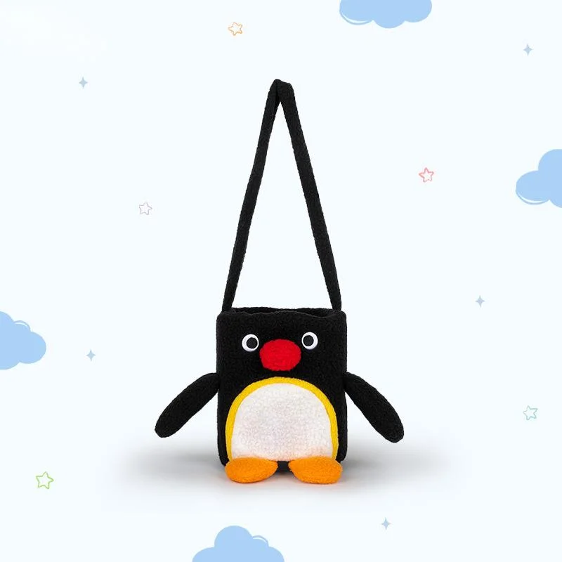 Pingu плюшевый рюкзак с мультяшными милыми животными плюшевые игрушки мягкие набивные животные сумка через плечо для детей девочек Подарки на день рождения