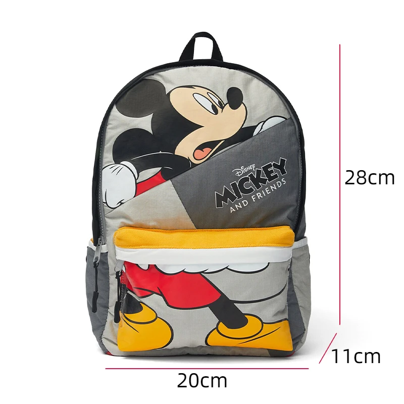 Disney Mickey Mouse Cartoon Canvas Kids Backpack Girls Boy Breathable Kindergarten School Bags Birthday Gift Tiny Backpack