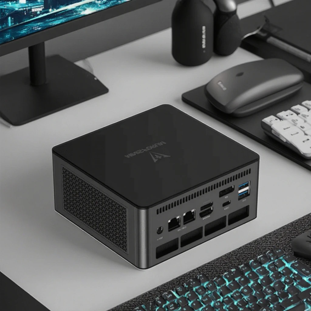 Мини-ПК MINISFORUM UM890/UM880 Pro AMD Ry-zen 9 8945HS/8845HS 2x DDR5 2x 2,5G Oculink NUC игровой компьютер Win11Pro WiFi6