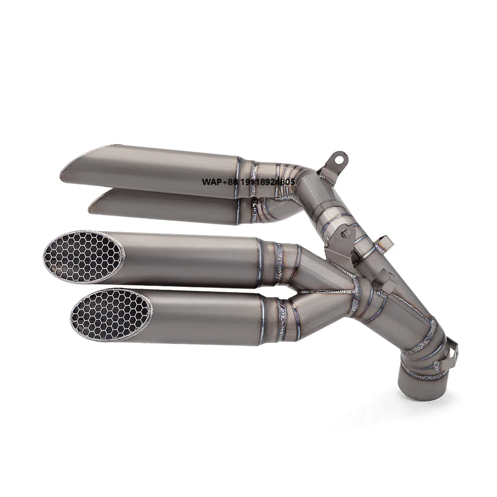 BRUTALE 1000 Titanium Alloy Exhaust System SBRUTALE1000ER RUSH1000 Four-Outlet Exhaust System for 2019-2025 Brutes New Condition