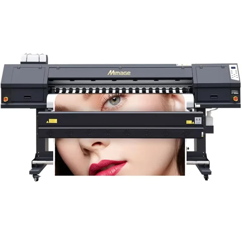 【BestSelling】High Speed Mimage 3pc EPS Printheads 1.8m 6ft Eco Solvent Printer Large Format Inkjet Plotter