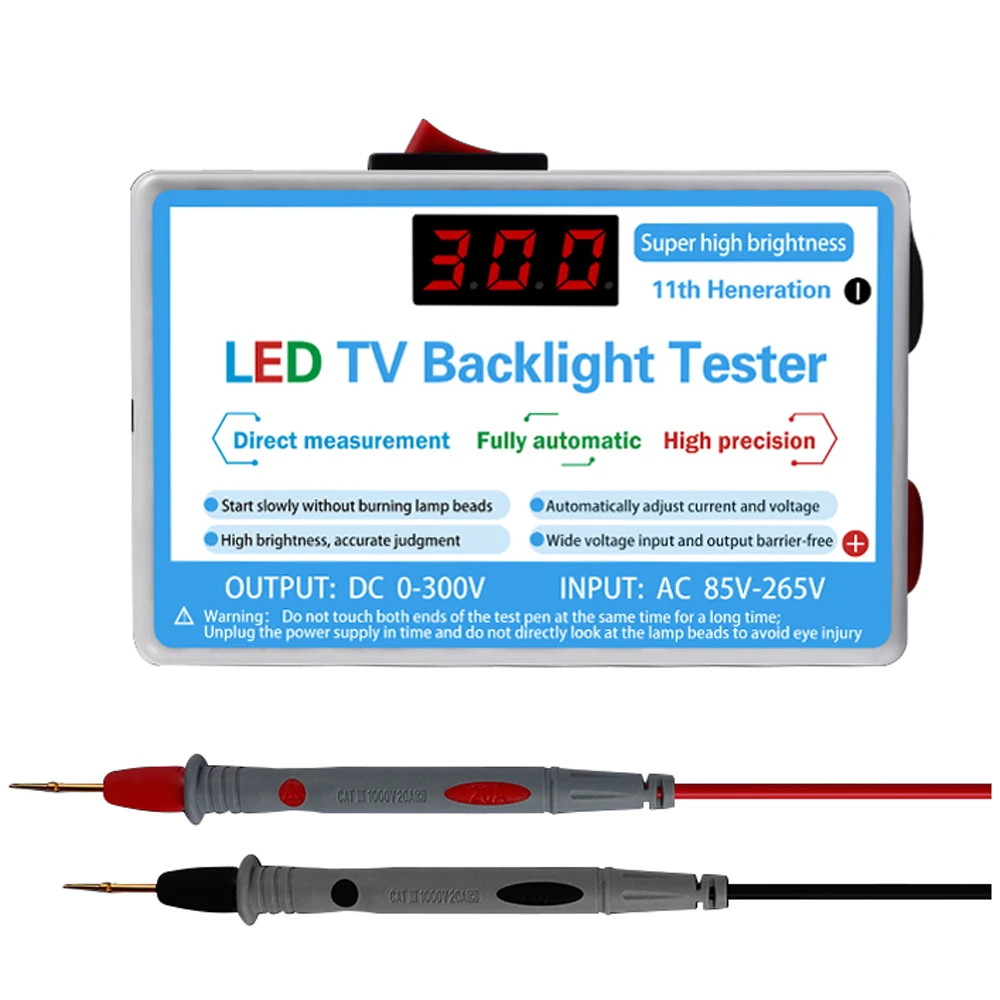 meterk LED-Lampe, TV-Hintergrundbeleuchtungstester, Mehrzweck-LED-Streifen, Perlen, Testwerkzeug, Messgeräte für LED-Licht 3