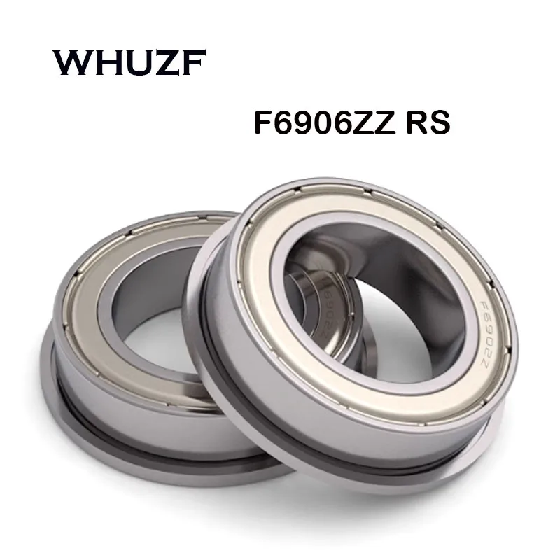 подшипник F6906ZZ F6906RS Flange Bearing 30x47x9mm ABEC-7 Double Shielded Deep Groove Flanged Ball Bearings F6906-2RS F6906Z