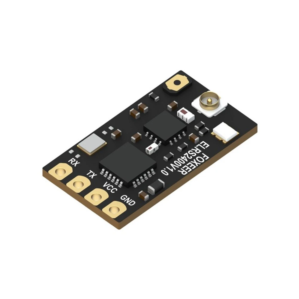 Foxeer ELRS Lite 2.4G Receiver Onboard Ceramic Antenna LNA Indicator for ELRS 2.4G TX RC FPV Freestyle Long Range Drone  Parts