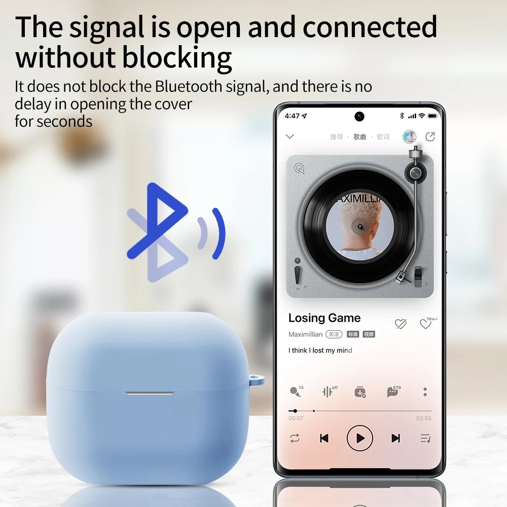 For Samsung Galaxy Buds 3 Pro 3Pro Cases Silicone Case Protective Sleeve Wireless Earphone Headphone Cover with Hook Accessories