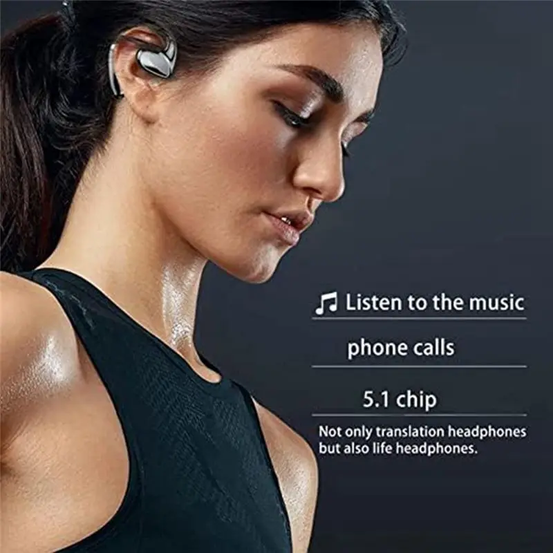 【STABLE QUALITY】M8 Translator Earbuds, 144 Language Translator Device, Two Way Real Time Translation Support Music Calling, Univ