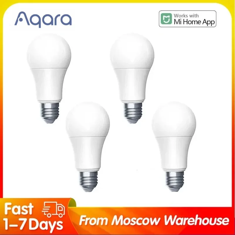 New Aqara Smart LED Bulb T1 Zigbee 3.0 Bluetooth E27 2700K-6500K 220-240V Smart Home Lamp Light For Mijia Mihome Homek APP