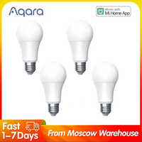 New Aqara Smart LED Bulb T1 Zigbee 3.0 Bluetooth E27 2700K-6500K 220-240V Smart Home Lamp Light For Mijia Mihome Homek APP