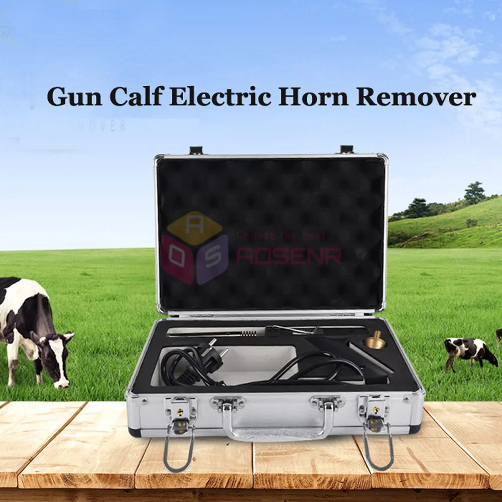 220V Electric Cattle Horn Device Bloodless Dehorner for Cow Calves Lamb Horn Remover Farm Animal Dehorner