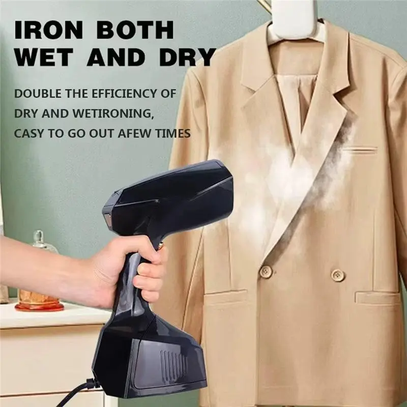 Portable Travel Steamer Iron For Clothes Handheld Steam Iron 3 Steam Levels Steamer With 360Ml Water Tank EU Plug A