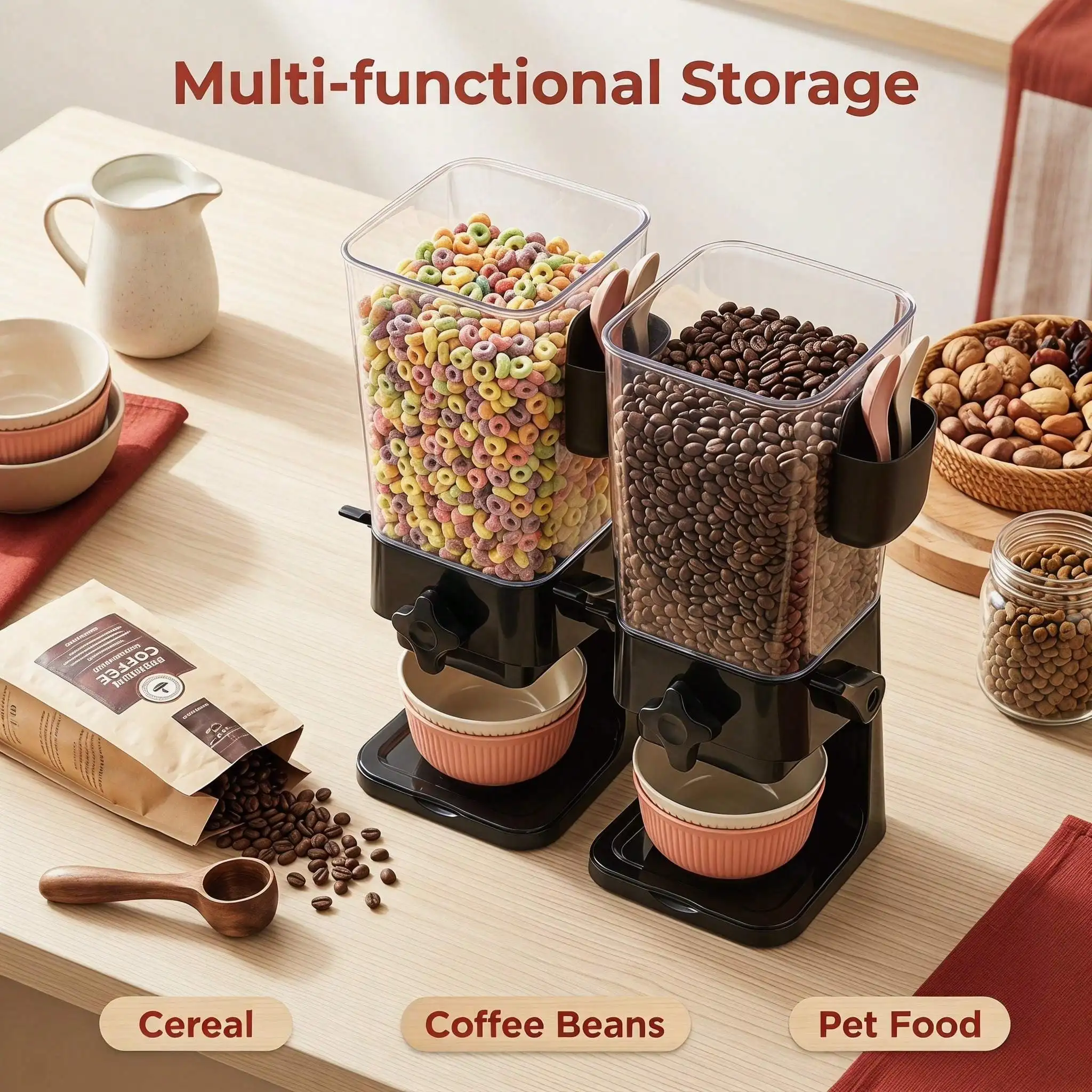 Distributeur de céréales avec  - Food Storage No Pantry avis et prix