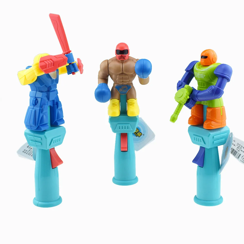 Novelty Funny Sparring Fighting Warriors Children's Parent-child Interactive Toy Boxing With Sound Robot Toys Boy Birthday Gifts