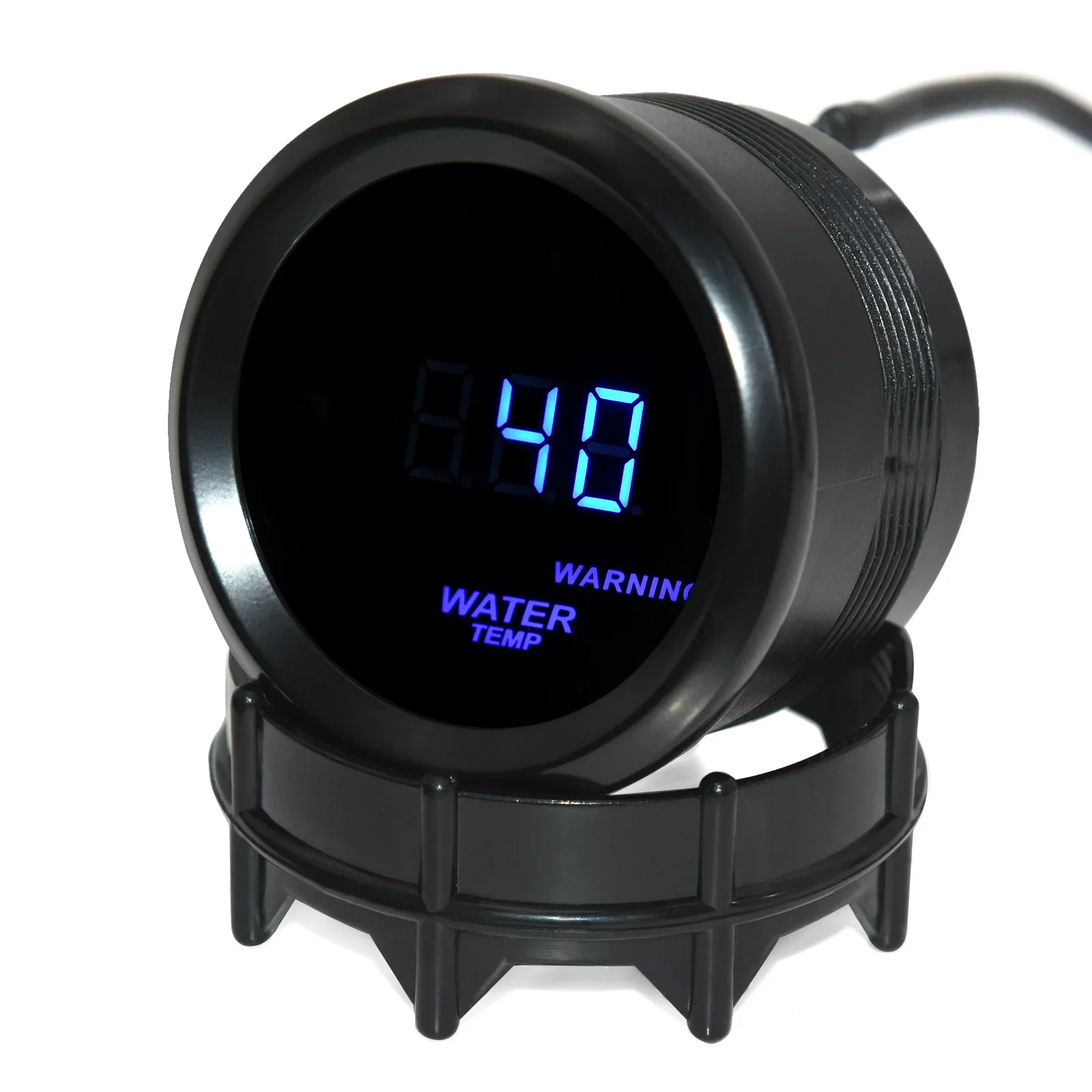 52mm Auto-Wassertemperaturanzeige 40-150 Celsius Wassertemperatur Blaues Licht Autoanzeige mit Warnalarm-Sensor Automotoranzeige 12V – Detail 15