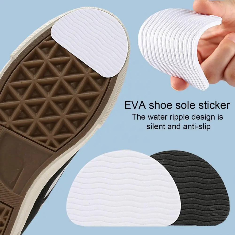Shoe Pads For Bottom Of Shoes Self Adhesive Shoe Sole Protectors EVA Forefoot Shoe Mat High Heels ShoeGrips For Men Women