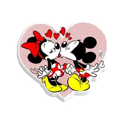 10 Pcs/lot Disney Mickey Resin Shaker Princess Stitch Valentine Series Planar Charm For Cheer Bows Materials