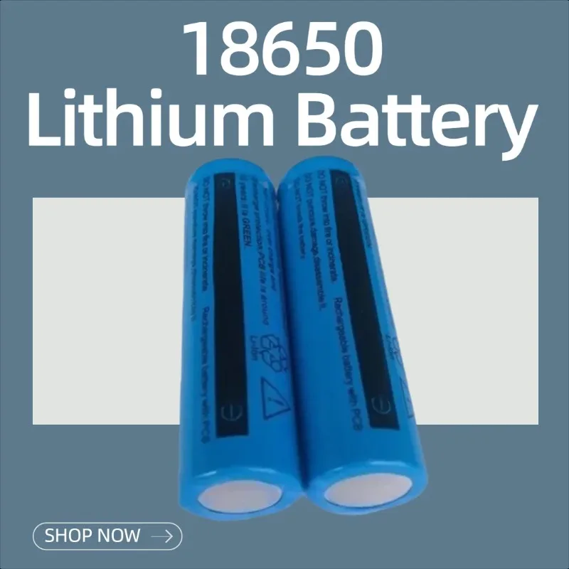 

Литиевая батарея 18650 3.7В для небольших вентиляторов, настольных ламп, цифровых камер, машинок для стрижки волос и термометров