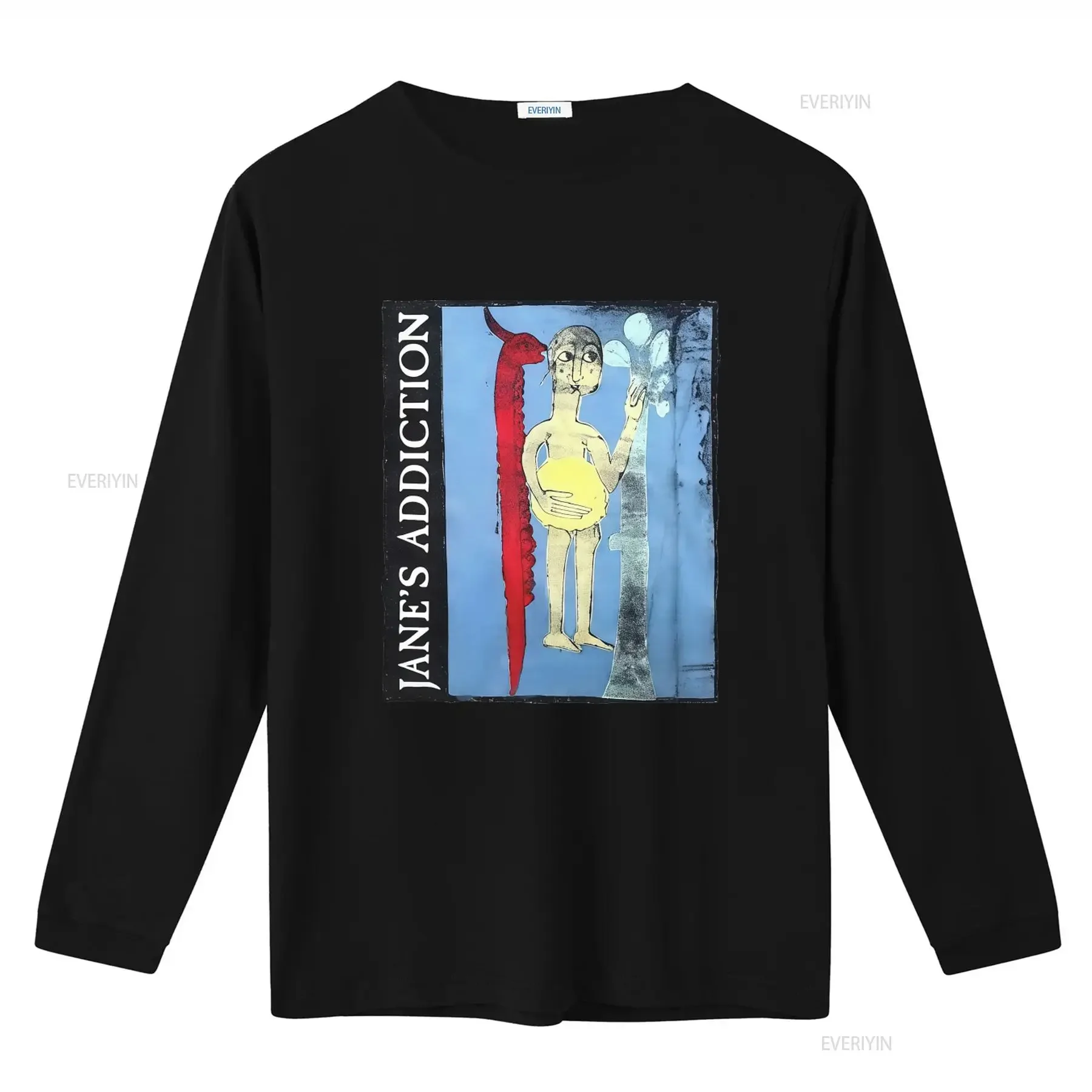Jane's Addiction Artistic Print T Shirt Ritual De Lo Habitual Inspired Design All Sizes Available vintage Washed