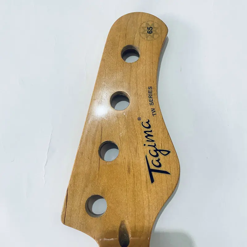 HN393 Original Tagima TW Series 4 Strings Electric Bass Neck Maple with Maple 21 Frets 864mm Scales Length  Diy Parts