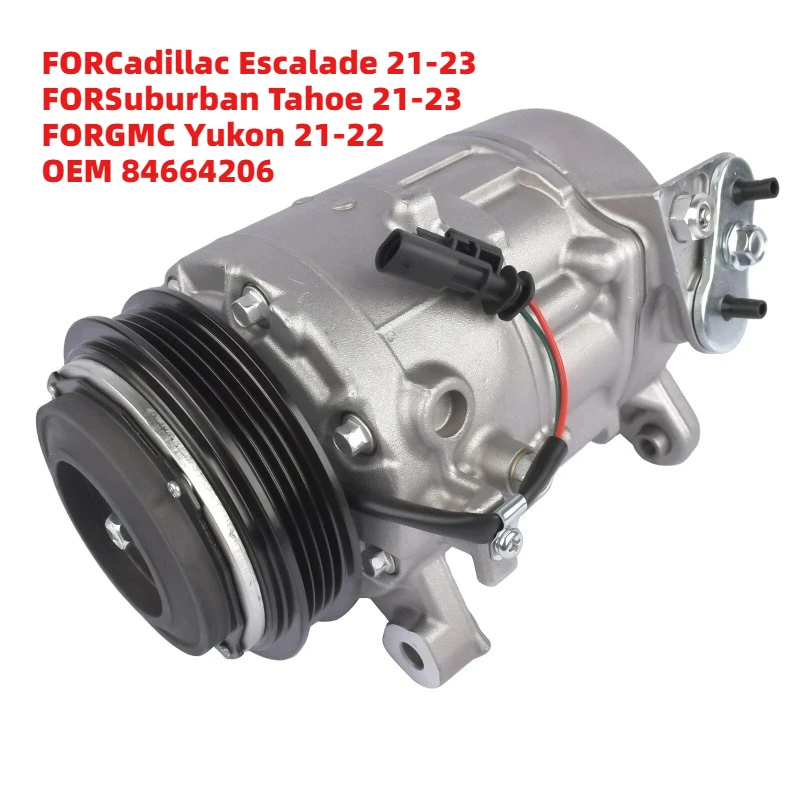 

PrecisionBuilt FORCadillac Escalade 21-23 FORSuburban Tahoe 21-23 FORGMC Yukon 21-22 OEM 84664206 air Conditioning Compressor
