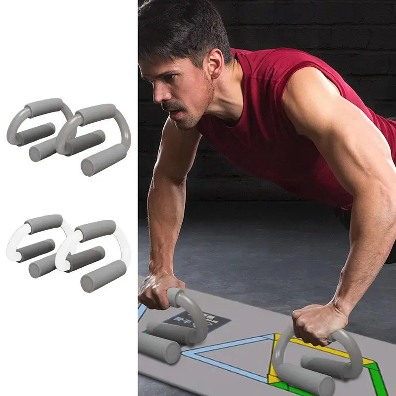 

Strength Training Pushup Stands S Shape Strength Training Pushup Stand Home Gym Accessories Professional System With Non-Slip