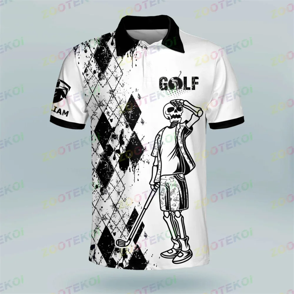 Funny Golf Shirts for Men Golf Shirts Short Sleeve Polo Dry Fit It Takes A Lot of Balls to Play Golf Personalized Crazy Polo