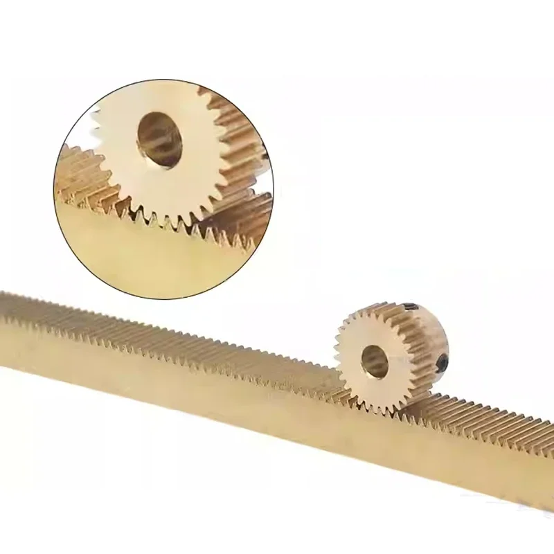 1Pcs 0.5M 20T-45T Spur Gear Brass Pinion Step Gear 0.5 Mod 20 - 45 Teeth Bore 4/5/6/6.35/7/8/10mm For Transmission Accessories - Image 4