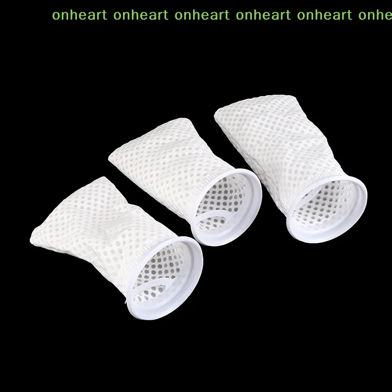 Anti Overflow Aquarium Filter Bag Honeycomb Type Washable Reusable Mesh Foam Carpet Sock Bag For Fish Marine Filtration System view 4