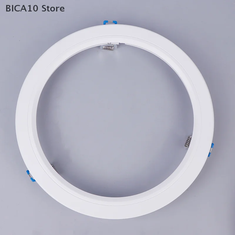LED Downlight Spotlight Brackets Light Stand Adapters Lamp Shade Rings Hole Enlarge White Outer Frames Cut Out Remedial Circles