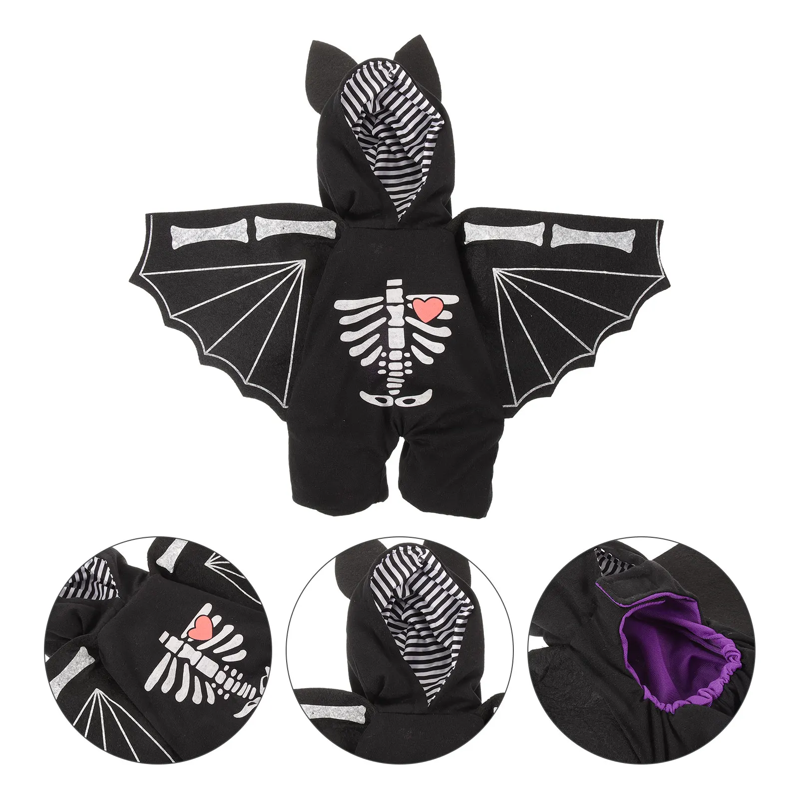

Pet Clothing Transformation Costume Coat Dog Outfit Polyester Chihuahua Halloween Clothes