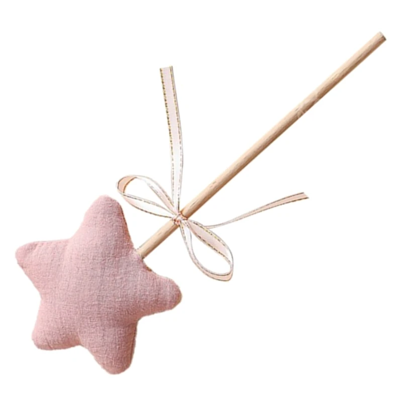 Girls' Birthday Party Star Wand Wood Beautiful for Little Girls Costume