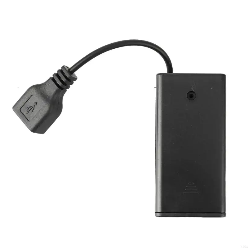 AA Battery Case USB Female Slot 2/3/4/6/8 Slot AA Battery Case Box USB 