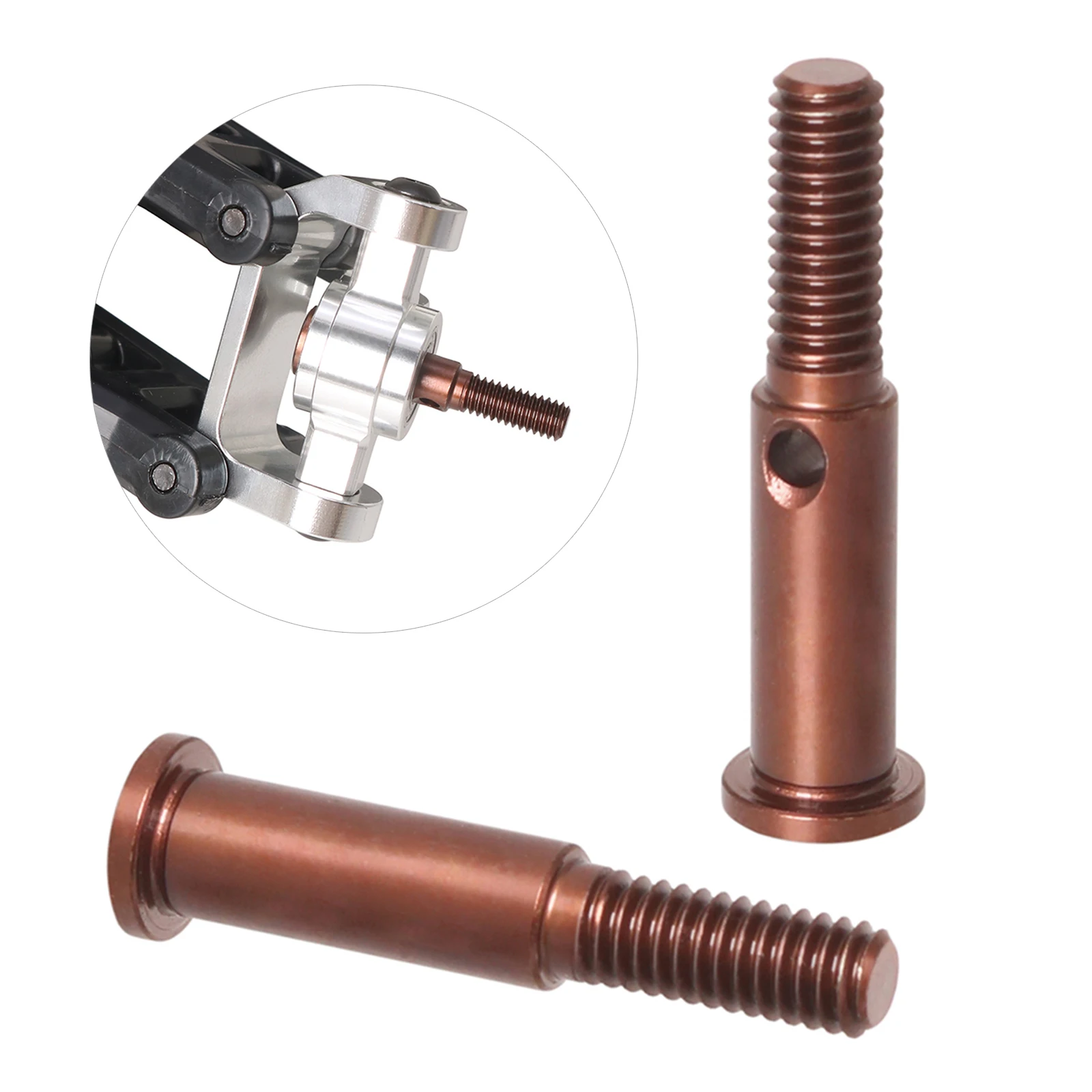 

RC for Tamiya Electric Yue 1/10 Fighter NXGEN DT04 58741 Frame Front Cup Tool Steel Shaft
