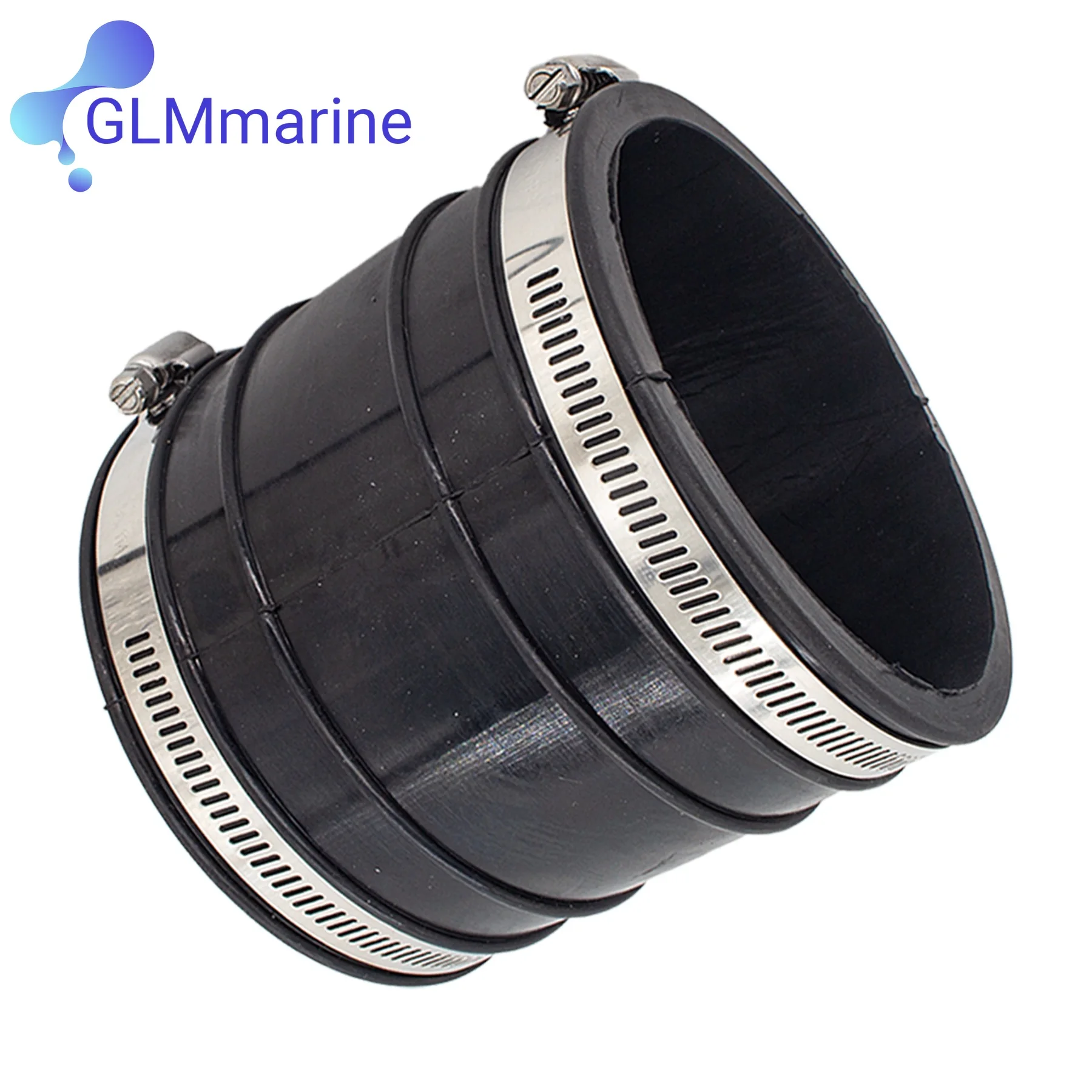 Juego de 2 fuelle de escape superior, tubo de 4 "32-44348T para motores MerCruiser 4.3L 5.7L 7.4L V6 V8 44348T 32- 44348001 Sierra 18-2748