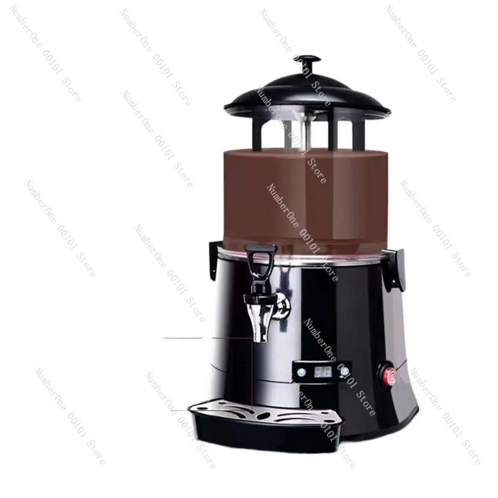 New 600W 10L Commercial Hot Chocolate Warmer Electric Hot Drink Mixer Coffee Milk Wine Tea Machine