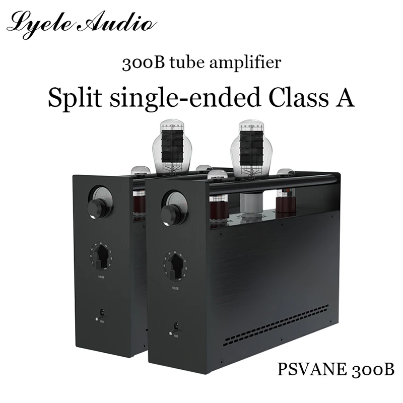 

Lyele Audio 300B tube amplifier single-ended class A split type home HIFI sound amplifier Free shipping