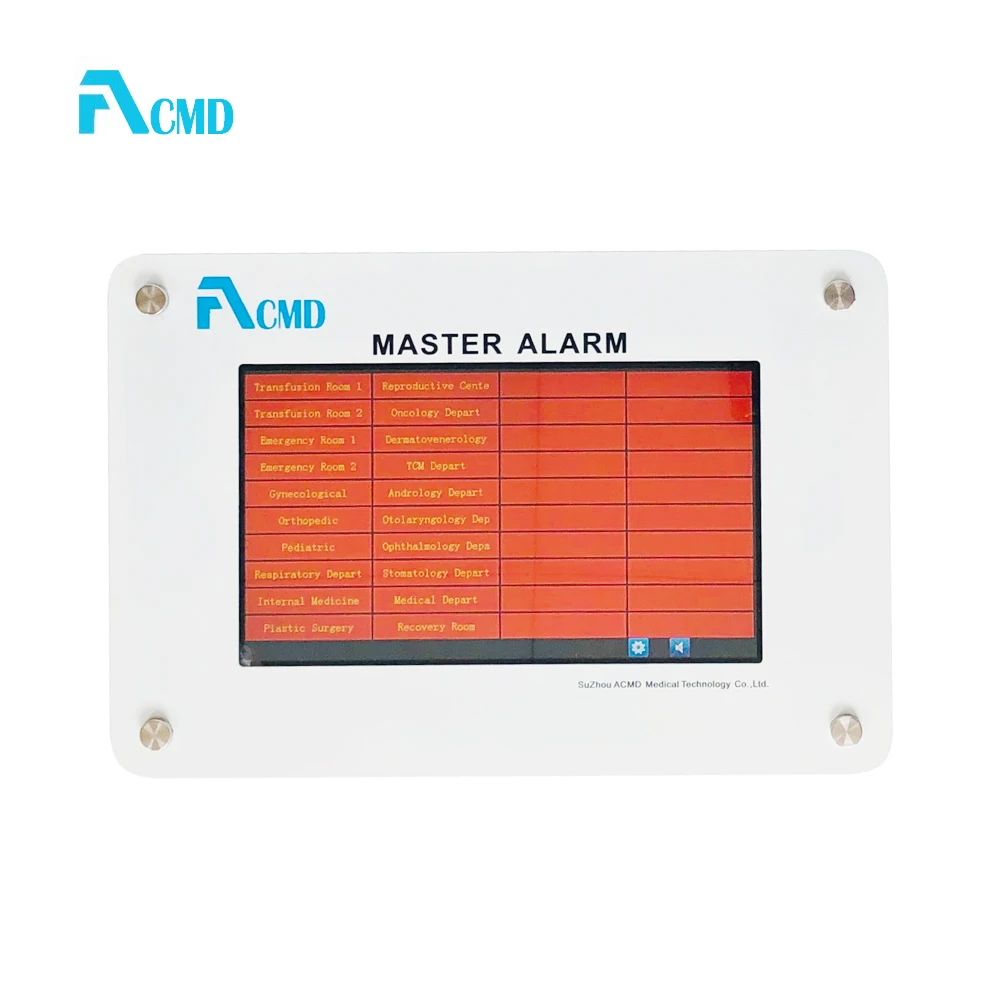 نظام إنذار المستشفى للاتصال في حالات الطوارئ إنذار المنطقة الطبية إنذار رئيسي لصندوق صمام المنطقة #6