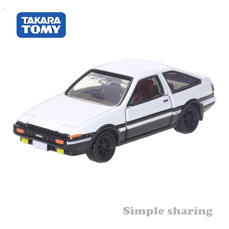 Takara Tomy Tomica Premium Unlimited 01 Initial D AE86 Trueno (Takumi Fujiwara) Cars Alloy Diecast Metal Model Toys for Boys