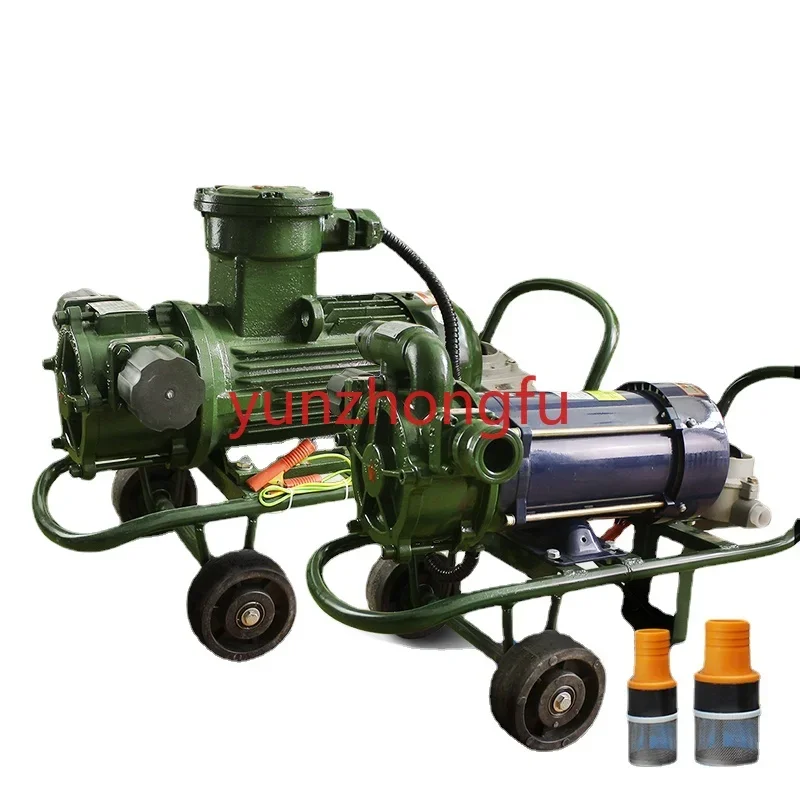 

HPB Series Explosion-Proof Sliding Vane Pump Fuel Transfer 220V Vane Oil Gasoline Diesel