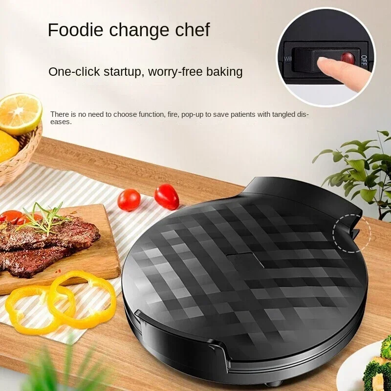 Midea Electric Cake Pan Household Double-sided Heating Multi-function Sandwich Full-automatic Mini Electric Cake File Hot Salesc