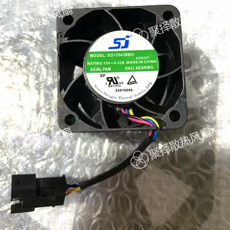 Spot SD120428BH DC12V 0.52A 40x40x28mm Inverter Cooling Fan for Electronic Devices